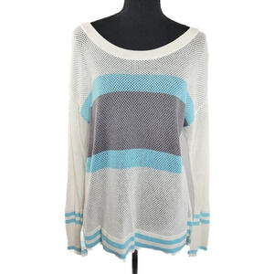 TORRID Knit Long sleeve Crewneck Beach Top